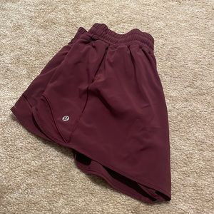 Lululemon hotty hot shorts 4inch